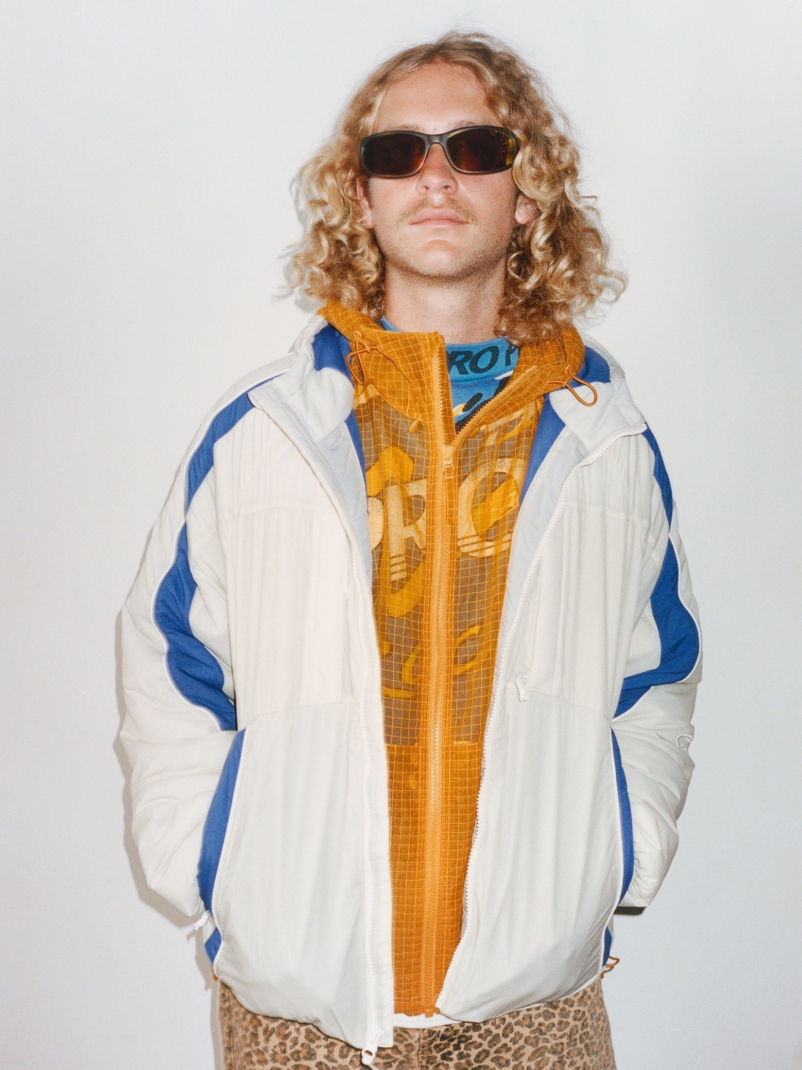 Stussy Rally Insulated Jacket giacca bone Primaloft
