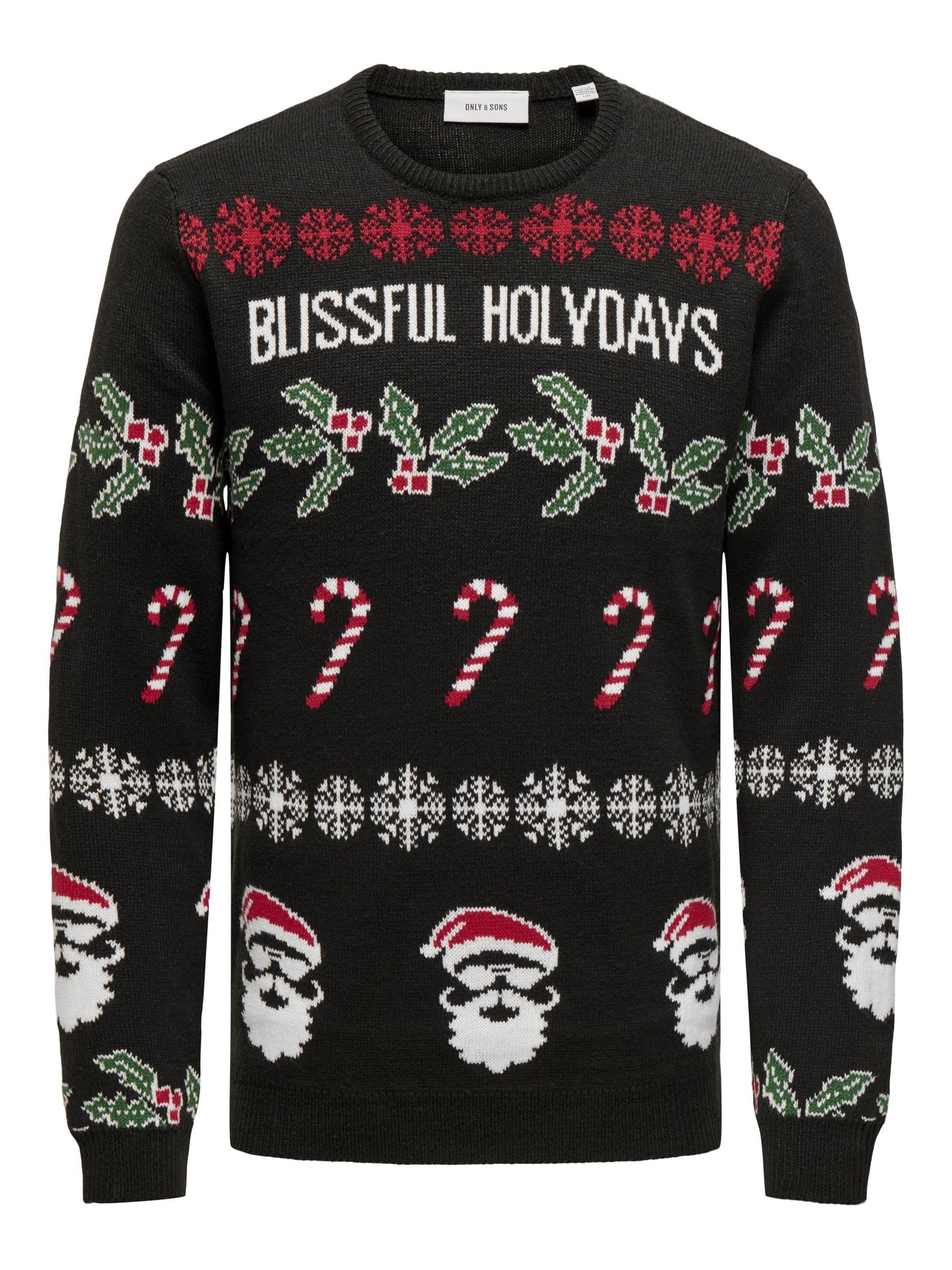 Only & Sons Onsxmas pullover maglione uomo L