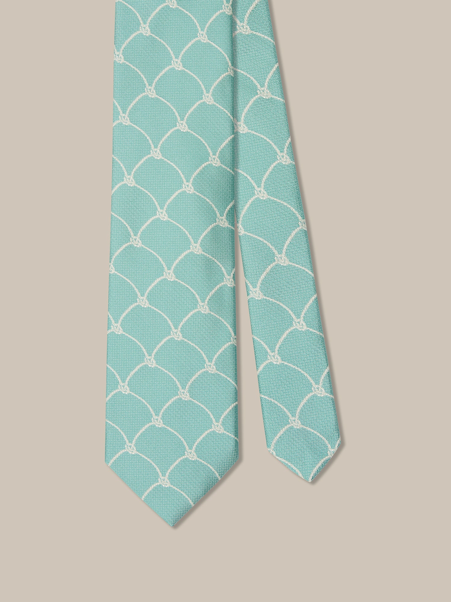 Robert Talbott Robert Cravatta Uomo Aqua Seta Best of Class