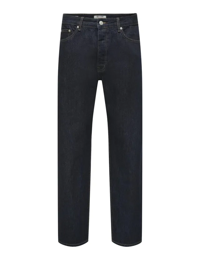 ONLY & SONS Onstye Jeans Uomo 36W/34L Loose Blu Rinse