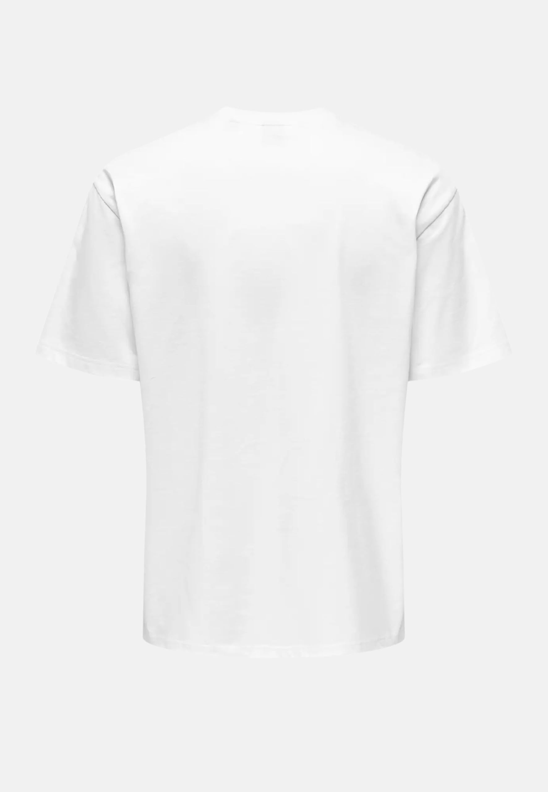 Only & Sons T-shirt Maglietta Uomo Bianco L Cotone