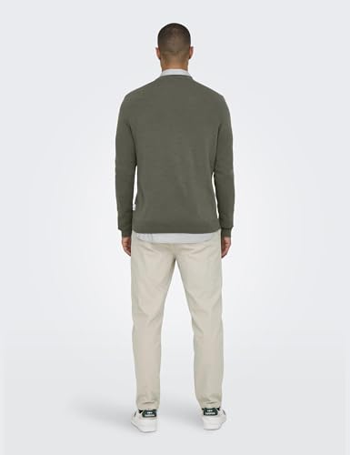 Only & Sons Onsalex Reg 12 maglione grigio XS uomo