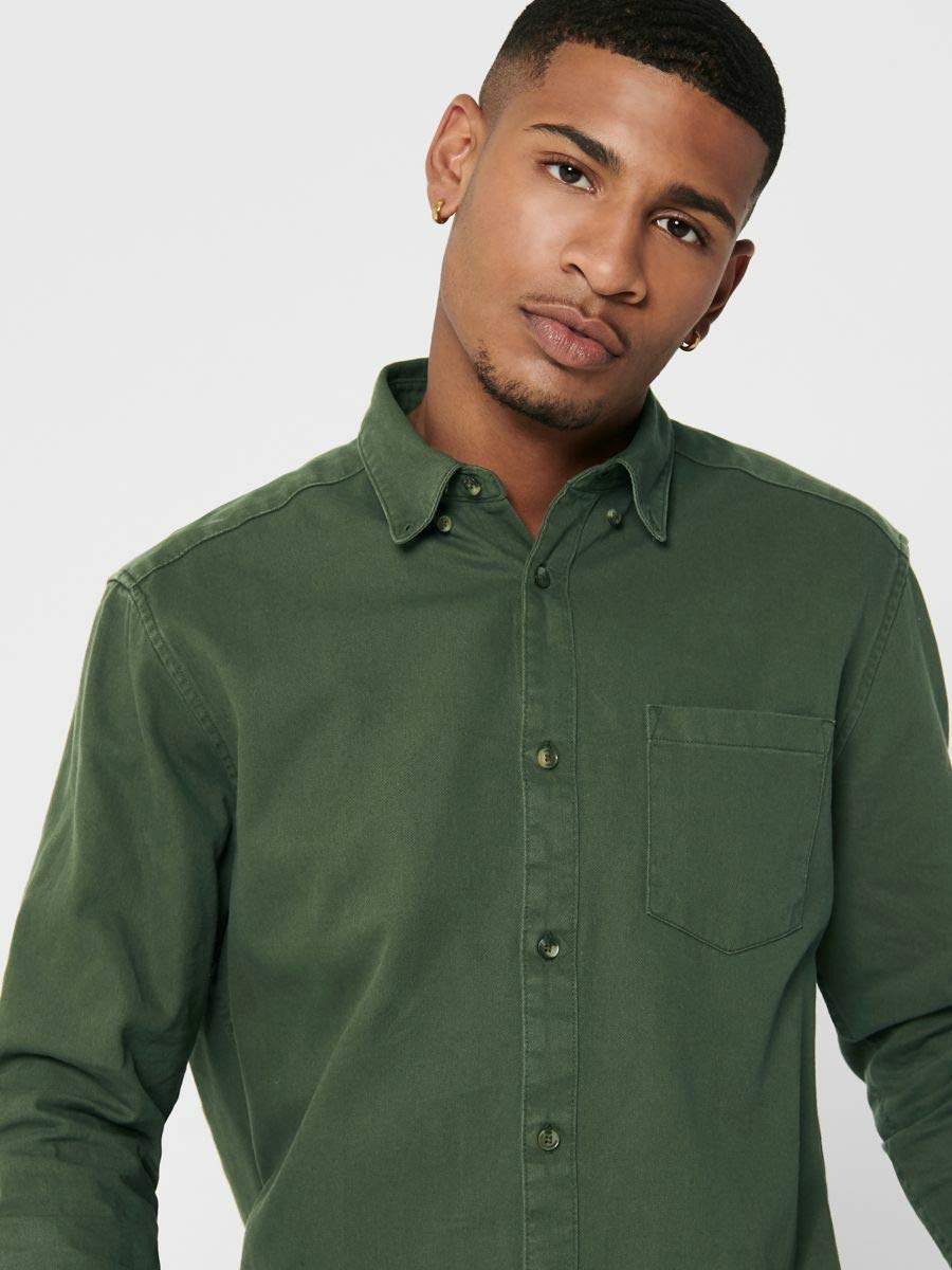 ONLY & SONS Onsbryce camicia uomo Scarab taglia XL