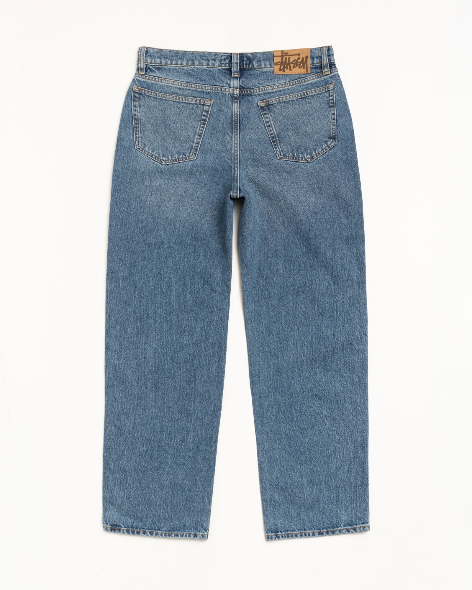 Stussy Big Ol' Jean Denim jeans blu 100% cotone