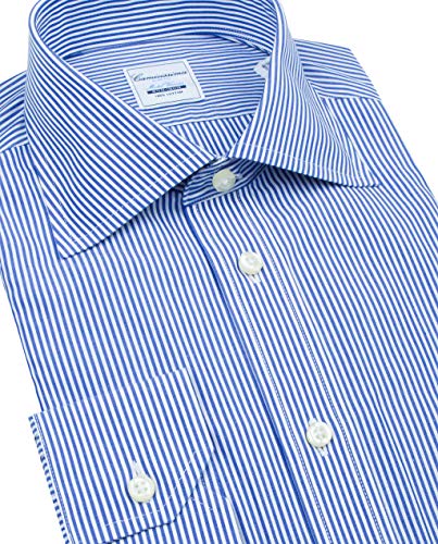 Camicissima Fancy Camicia a Righe Blu Slim Manica Lunga