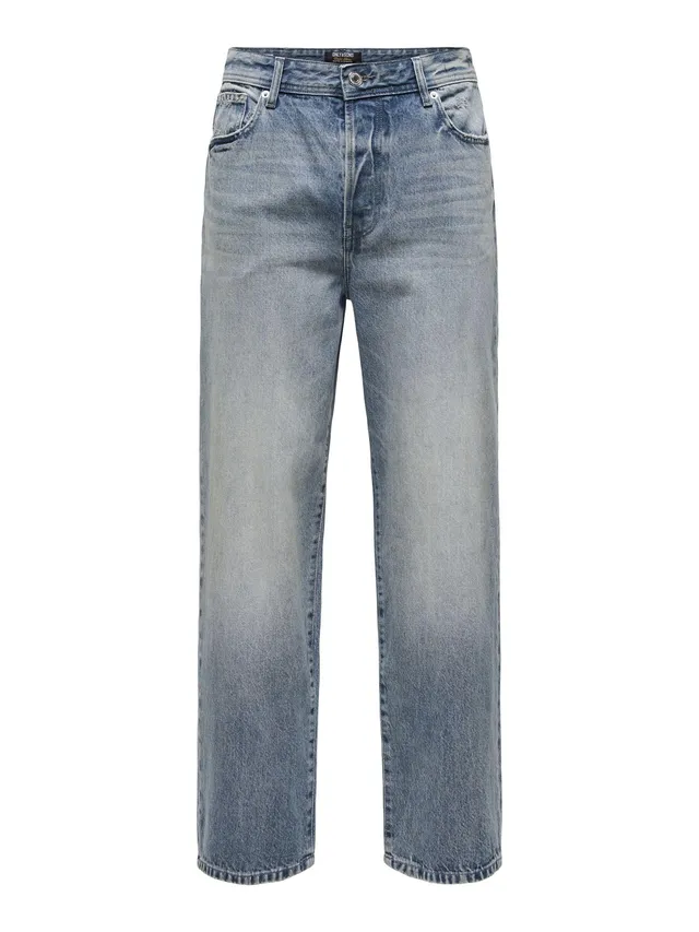 ONLY & SONS Onsfade Jeans Loose Vita Media 33W/30L