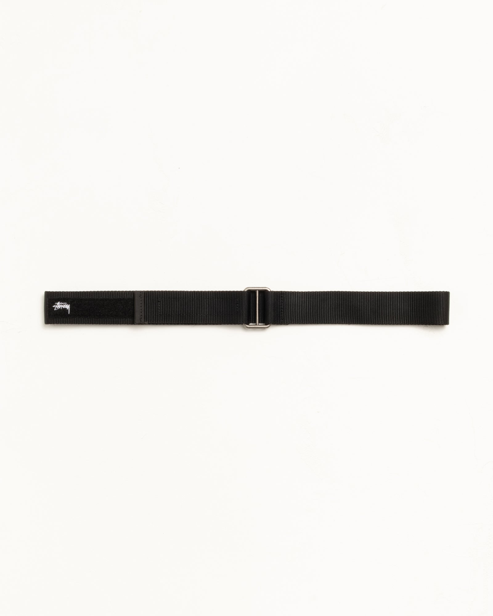 Stussy Utility Belt cintura nylon nero 112 cm fibbia logo