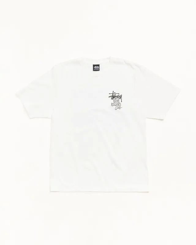 Stussy High Rollers Tee maglietta Natural cotone