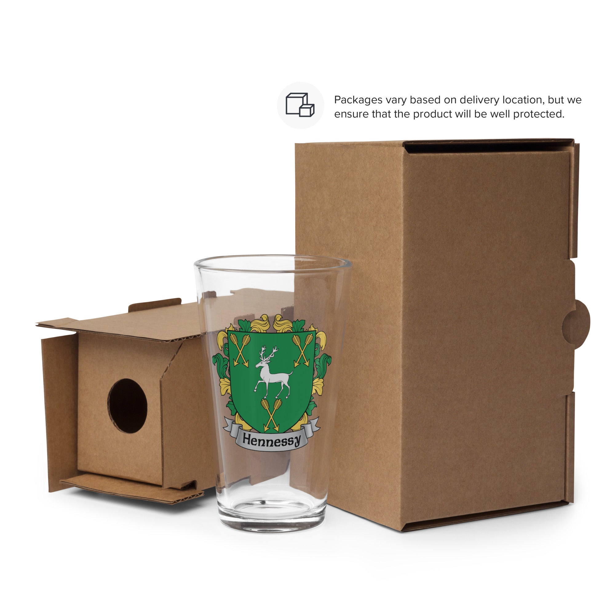 7.62 Design Drinkware Hennessy Irish bicchiere birra 473 ml
