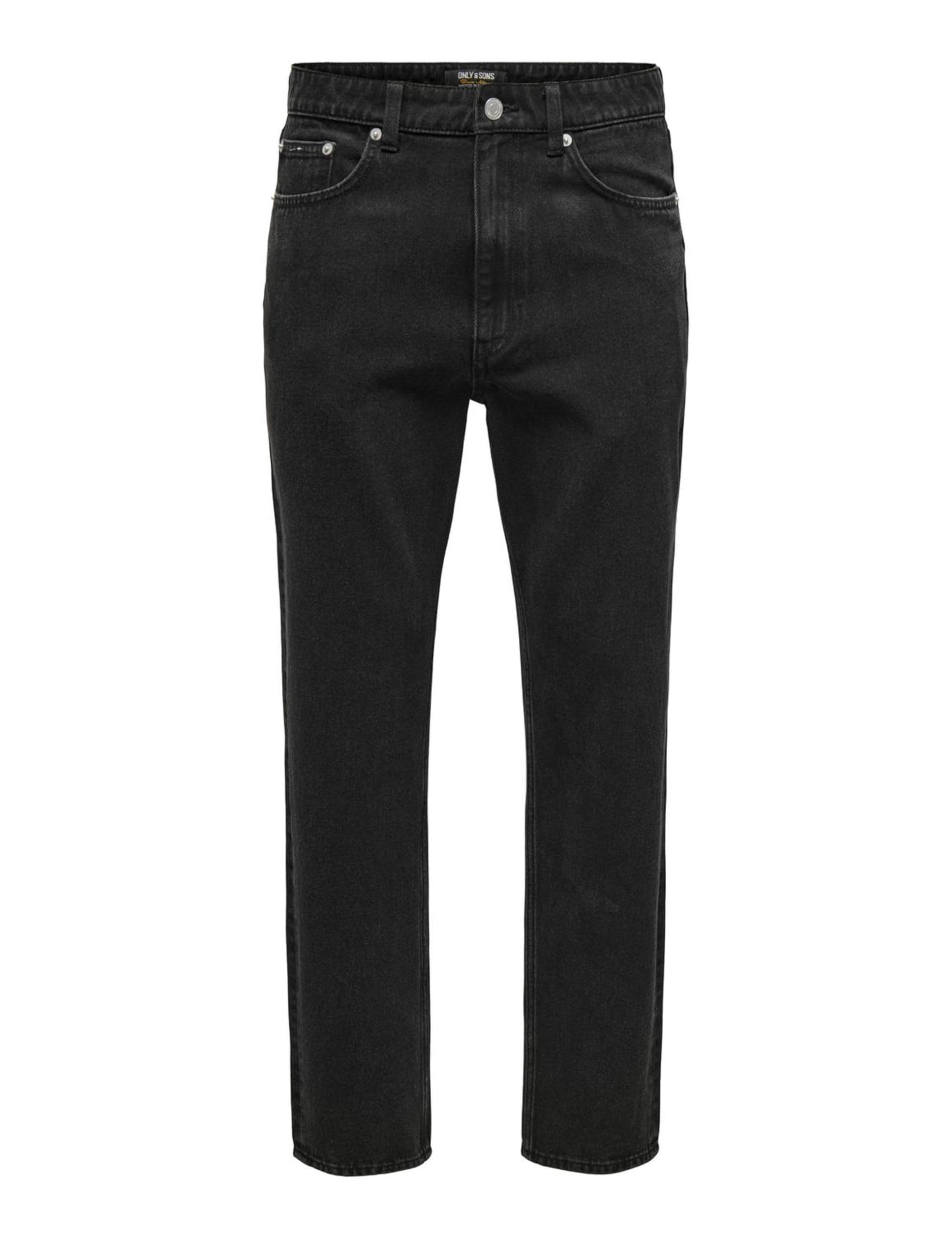 Only & Sons Onstye Loose Tapered Jeans 31W/32L Nero Delavé