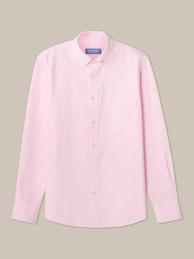 Robert Talbott George Oxford Camicia Uomo Rosa Cotone