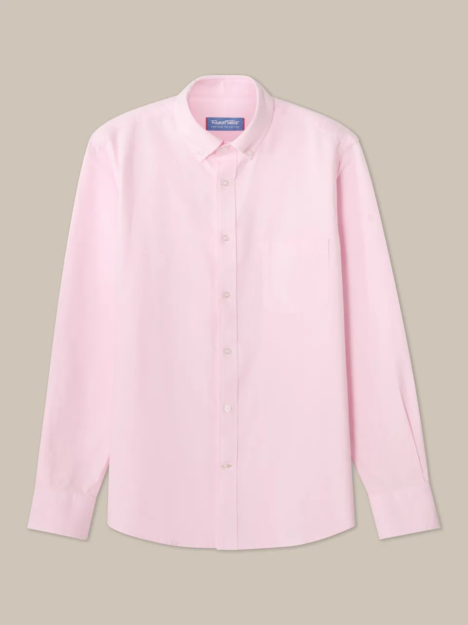 Robert Talbott George Oxford Camicia Uomo Rosa Cotone