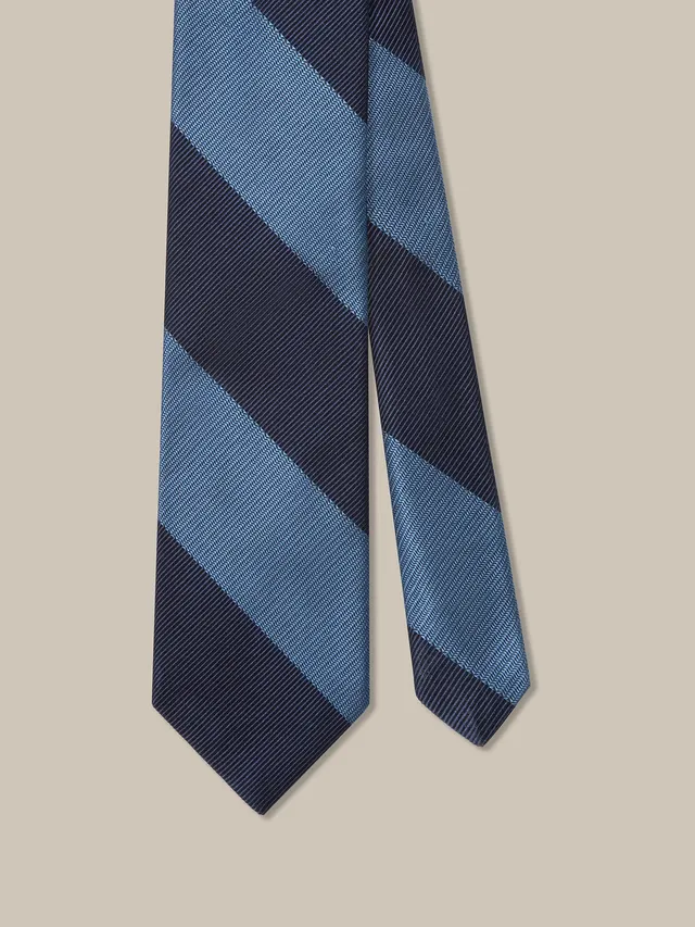 Robert Talbott Robert Fancy Mogador Best of Class cravatta blu navy