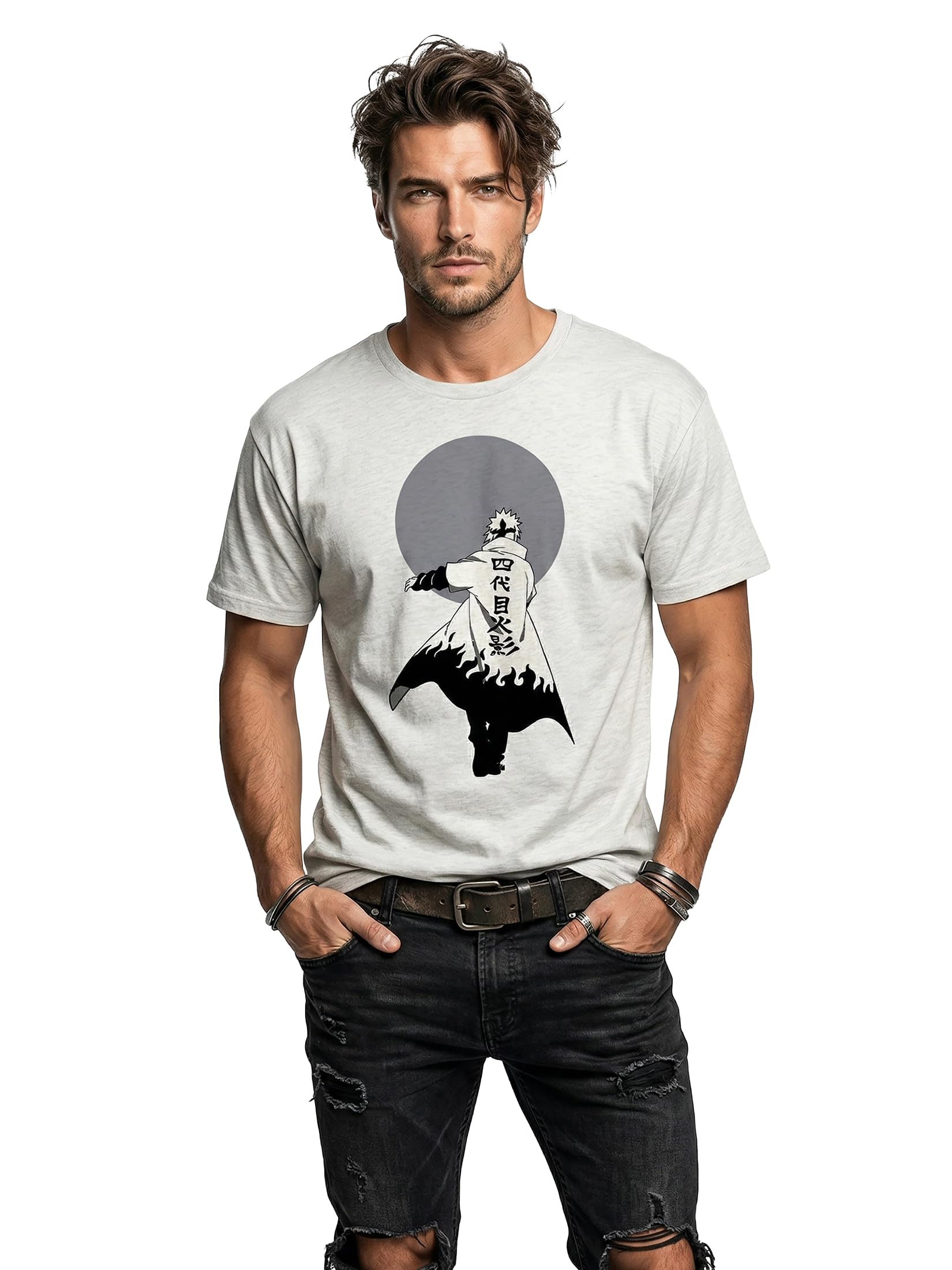 MAKAYA T-Shirt Uomo Ninja maglietta XXL 100% cotone