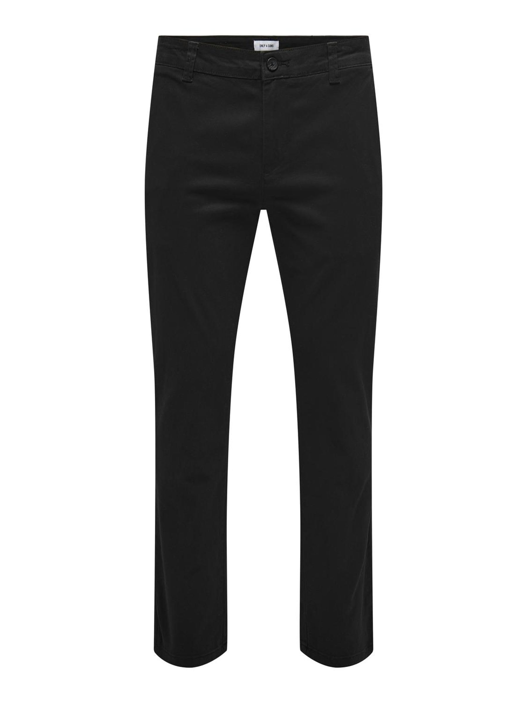 Only & Sons Onsmark Pete Slim Chino pantaloni uomo nero