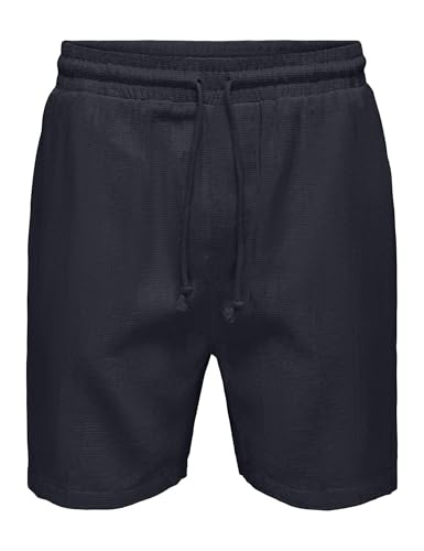 Only & Sons Onstrev Life pantaloncini uomo L navy cotone