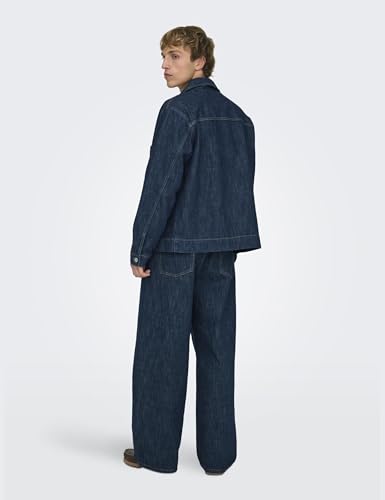 Only & Sons Onscassel Giubbotto Jeans Uomo XXL