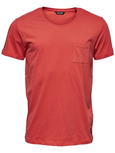 Only & Sons 22000116 T-Shirt Uomo Cotone Bianca XL