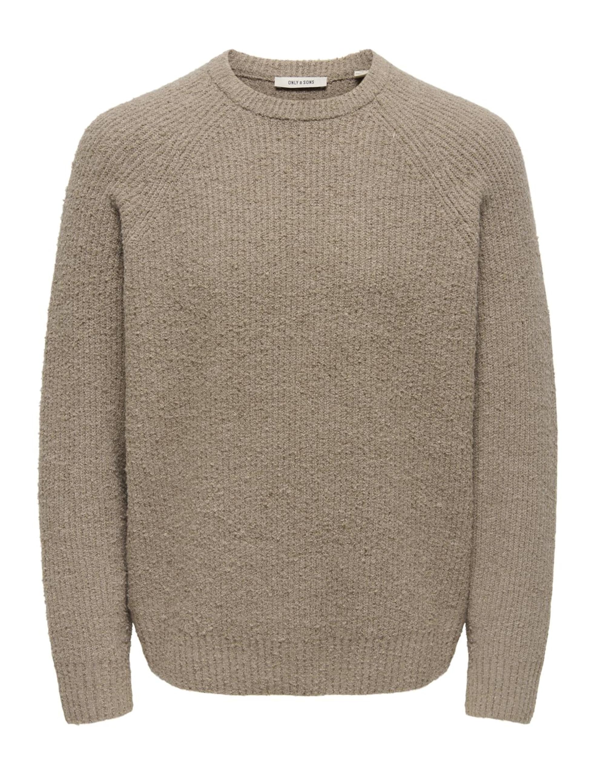 ONLY & SONS Onsdale Maglione Uomo Girocollo Regular Nero