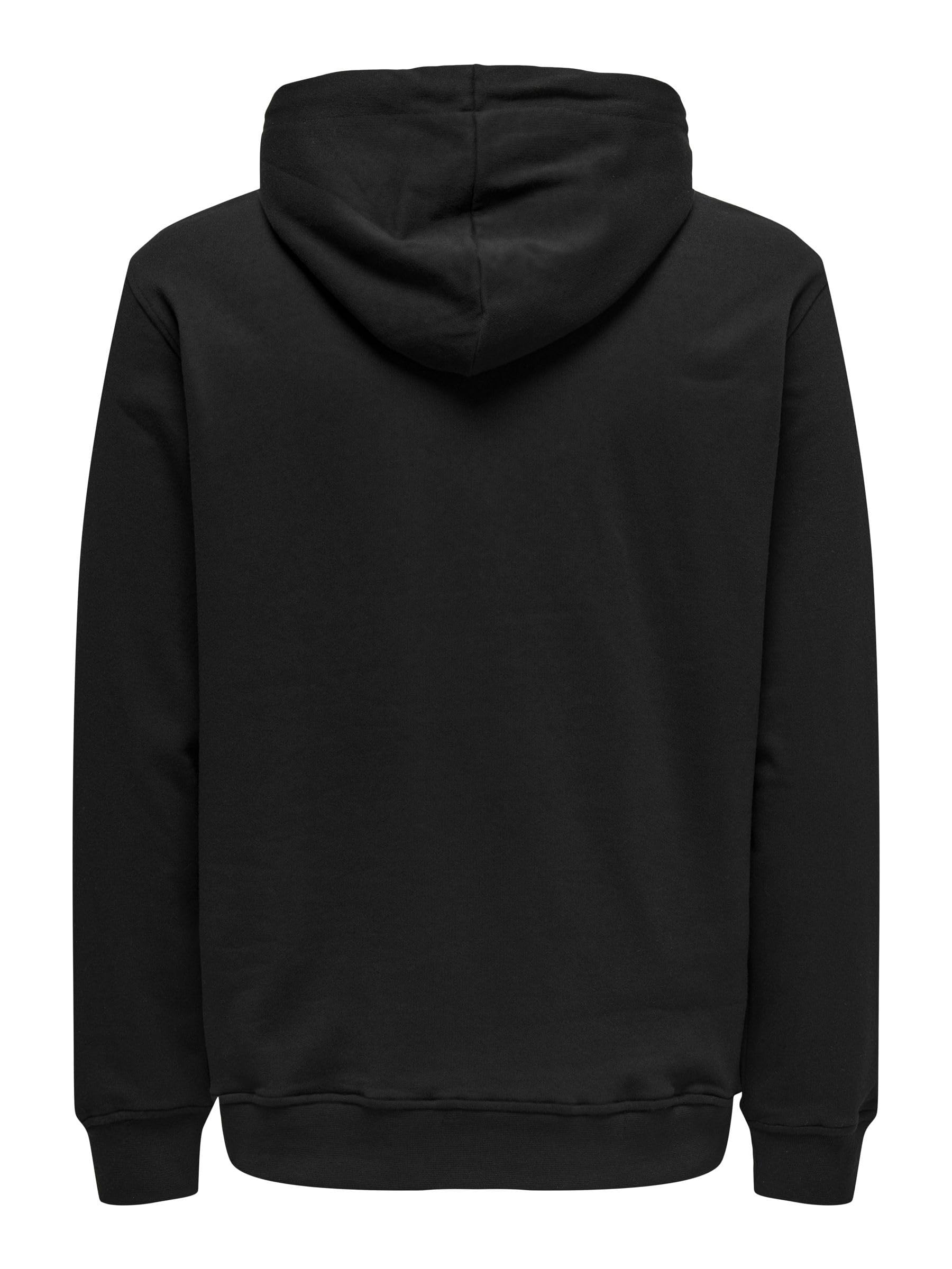 ONLY & SONS Felpa Uomo con Cappuccio Tasca Taglia M