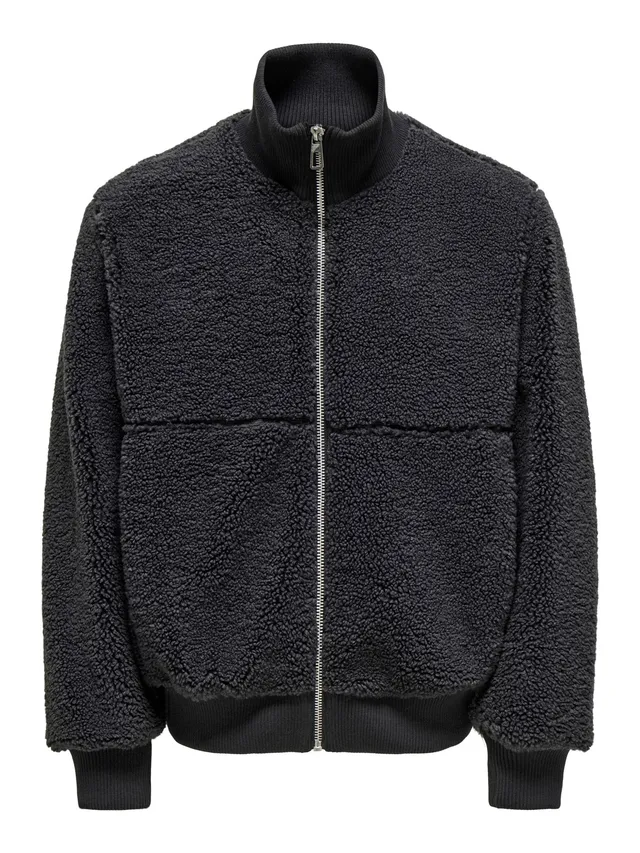 Only & Sons Onsray Sherpa Otw giacca uomo phantom