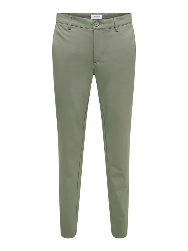 Only & Sons Onsmark Slim 0209 Pantaloni Chino 29W/32L Grigio
