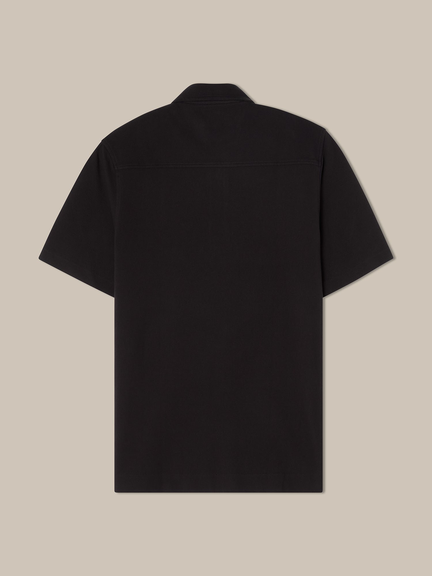 Robert Talbott Walker Polo Cotone Nero S-3XL