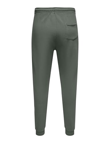 Only & Sons Onsceres L pantaloni tuta felpati grigi