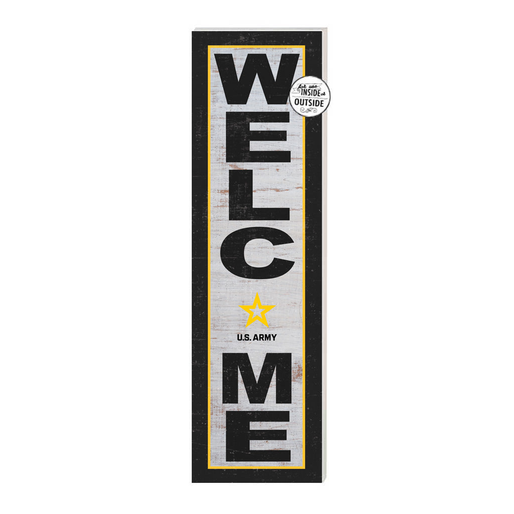 7.62 Design Home Products U.S. Army Welcome insegna 10x35 PVC