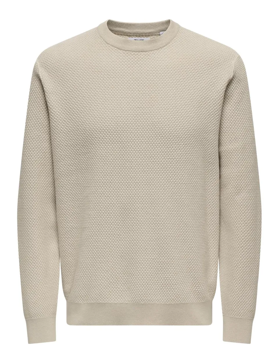 Only & Sons Onsmorgan Maglione Uomo Argento XL Girocollo