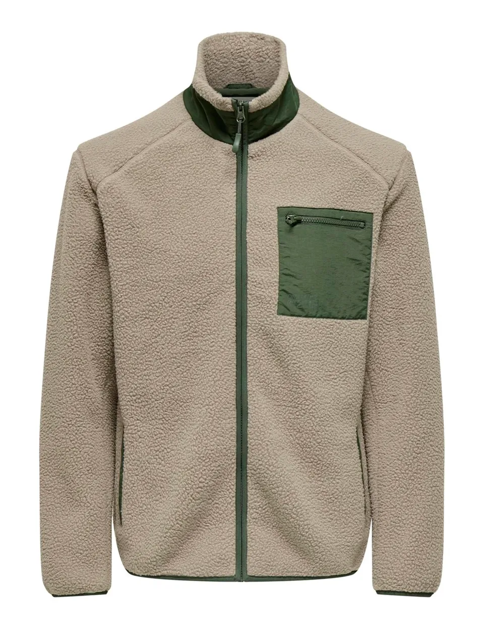 Only & Sons Onsdallas Life Giacca Sherpa Uomo Pile