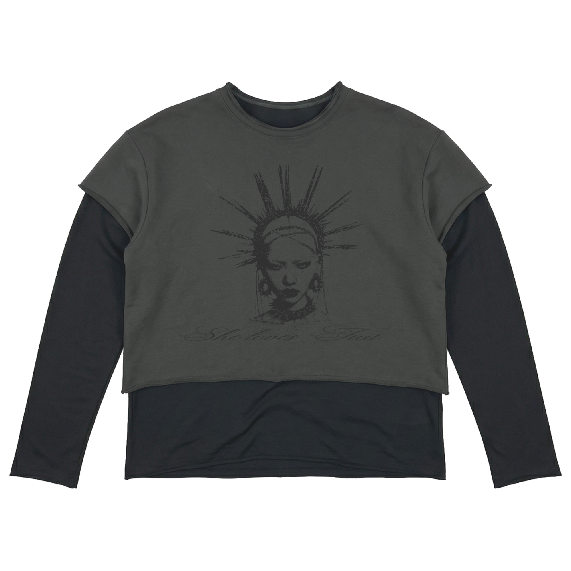 Tiat Ascensio She Loves Tiat maglia doppia manica S