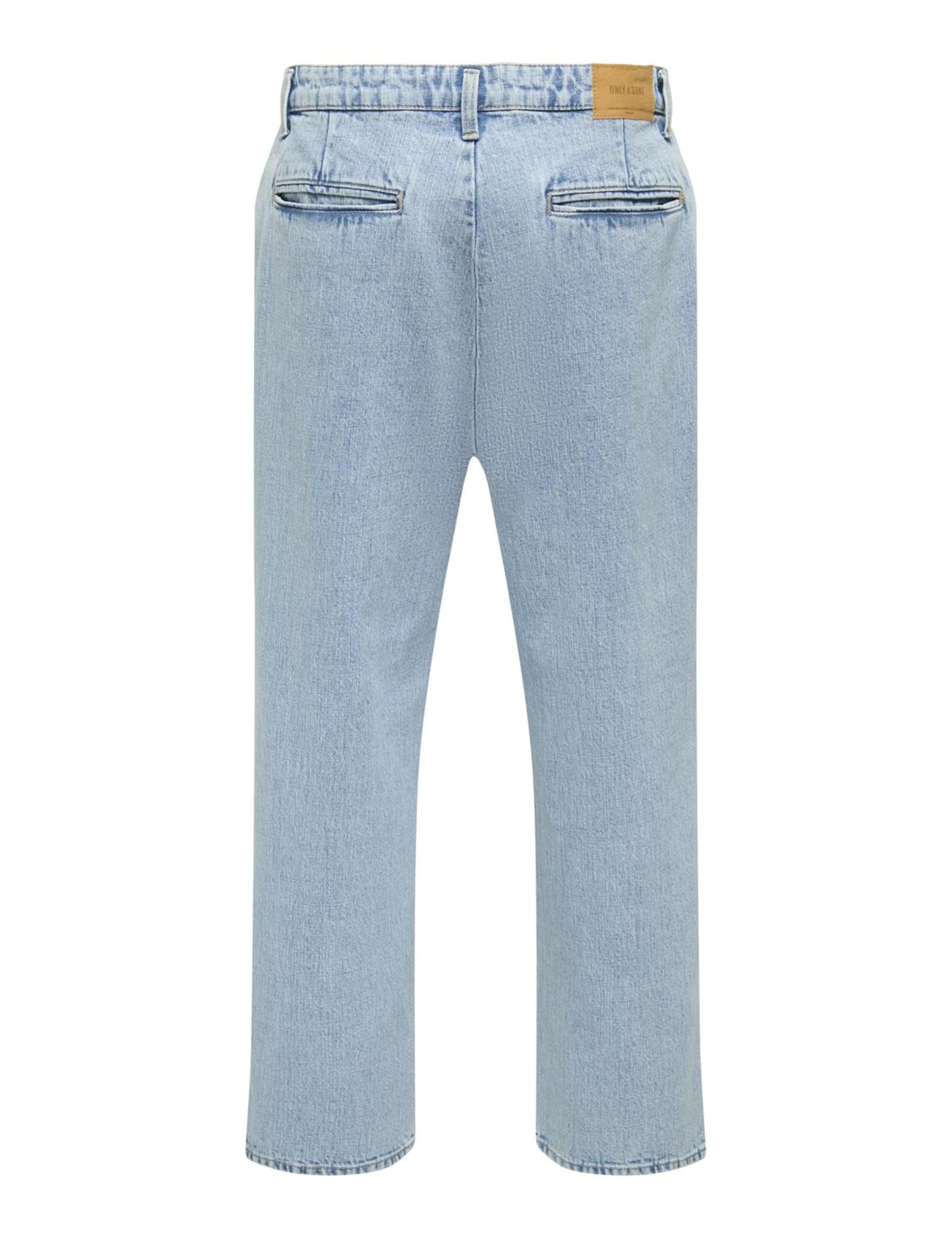 Only & Sons Onsdani Jeans Ampia Vita Media 30W/34L Corto