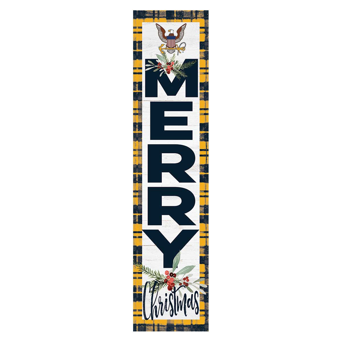 7.62 Design Navy Christmas cartello 28x117 cm PVC
