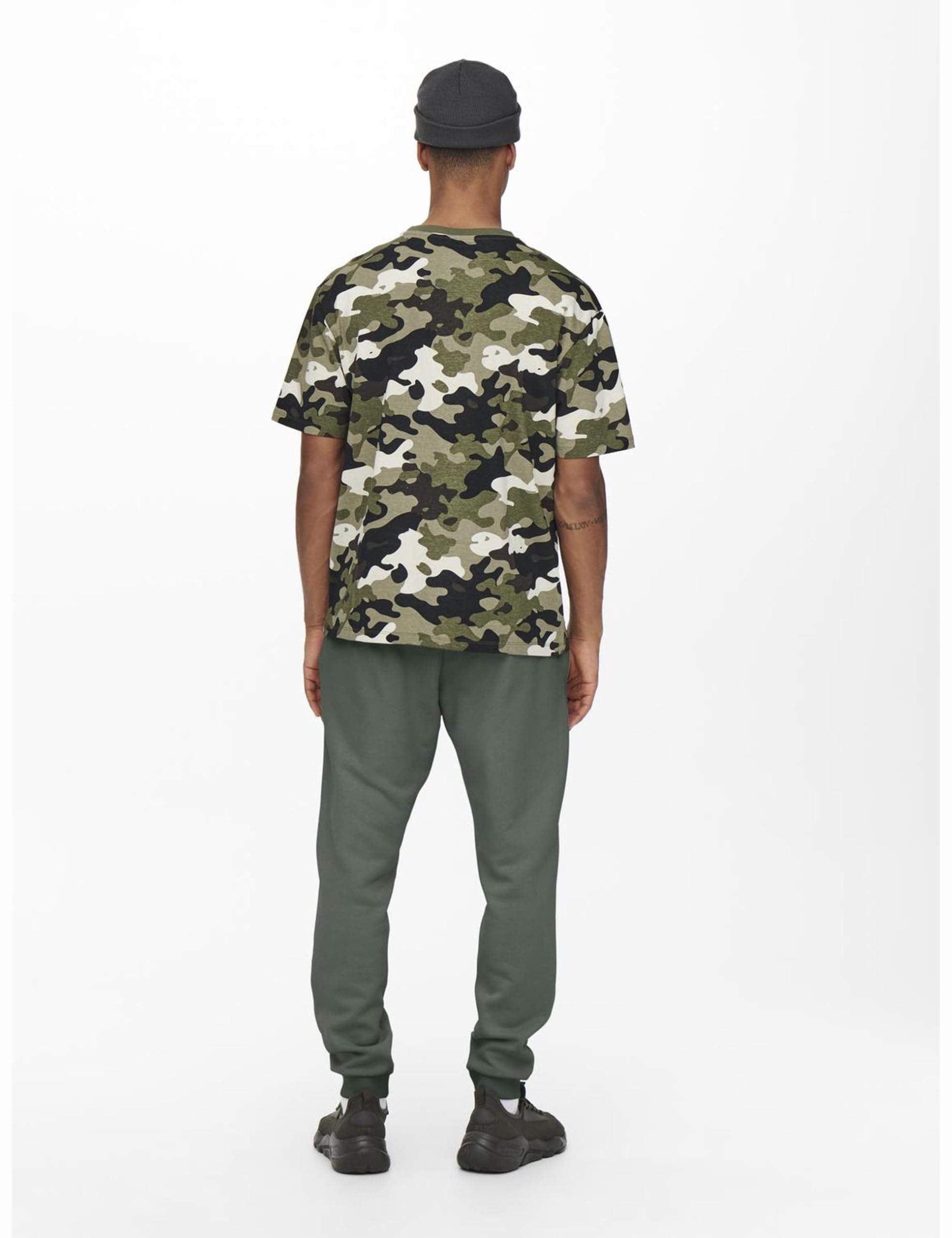 Only & Sons Onsceres L pantaloni tuta felpati grigi