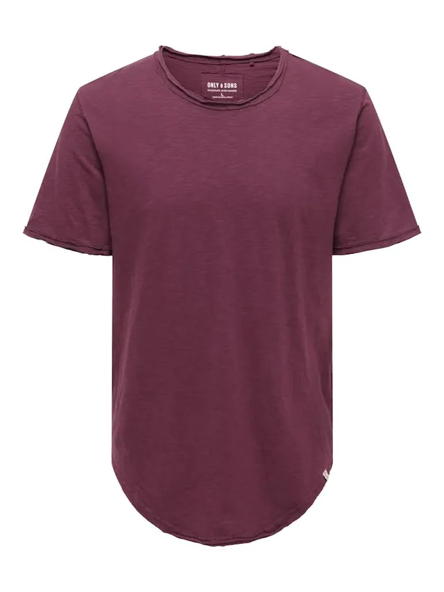 Only & Sons Onsbennie T-shirt Uomo Rossa Port Royale XL
