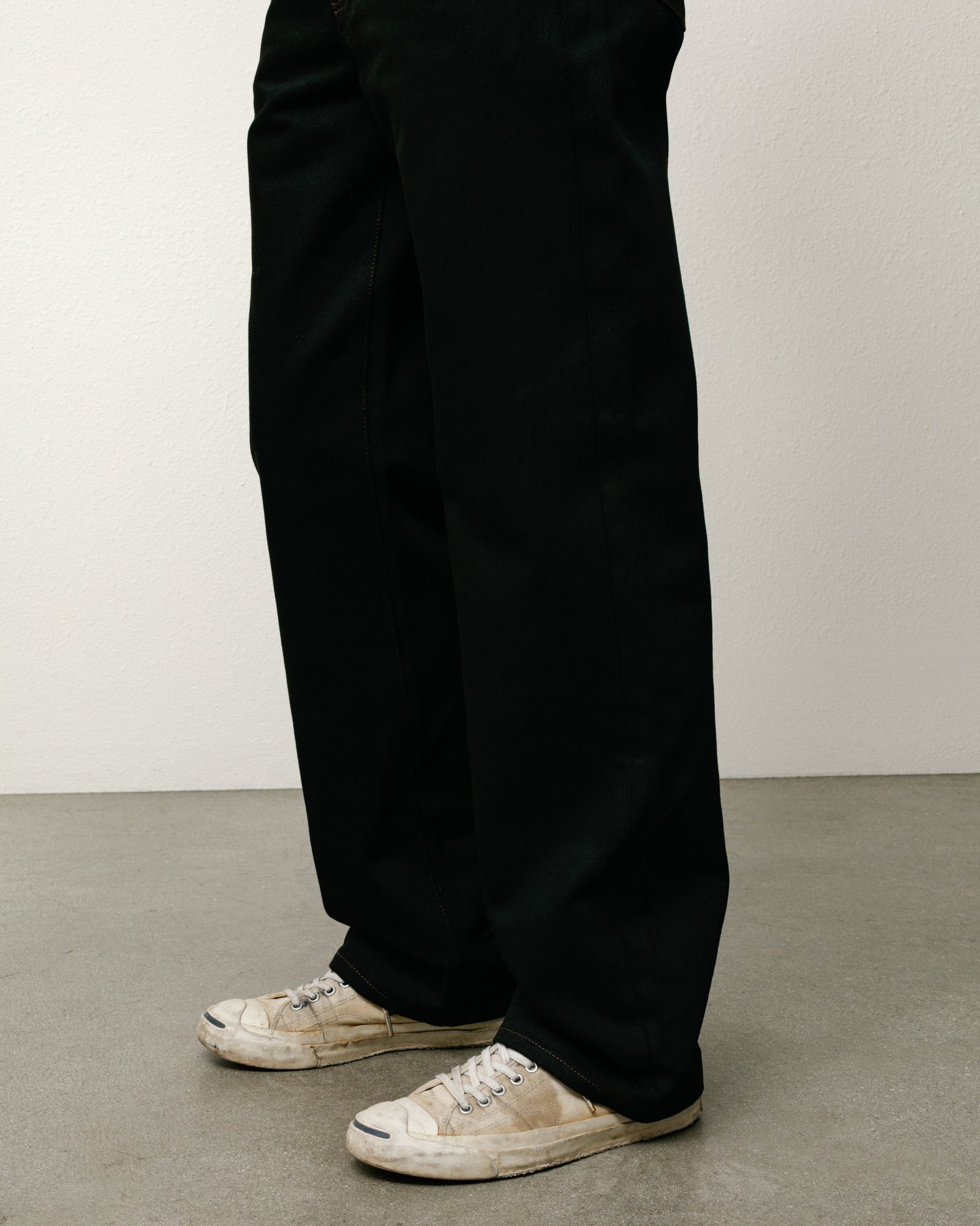 Stussy New Classic Jean Denim jeans nero 100% cotone