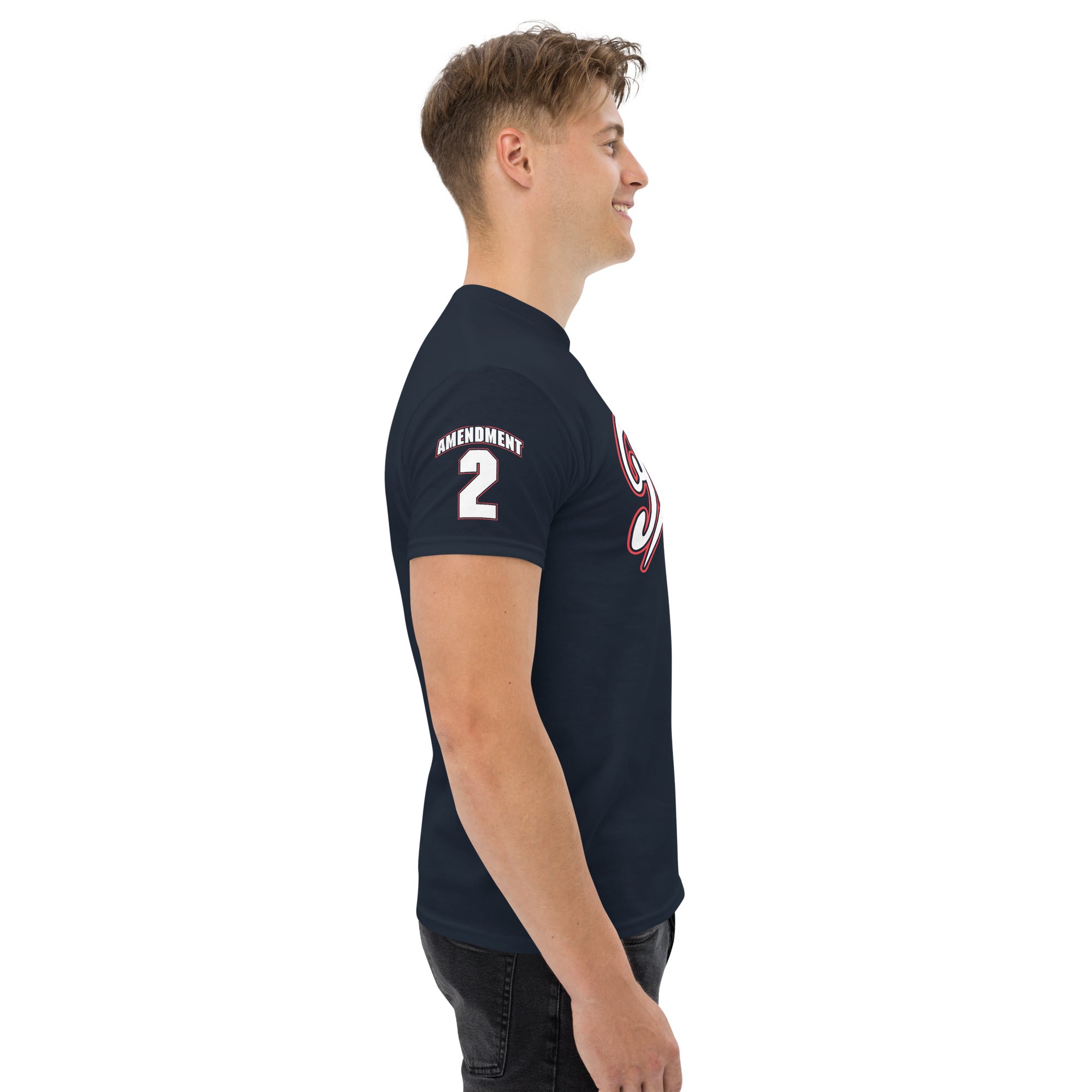 7.62 Design Freedom T-Shirt Cotone Blu Second Amendment