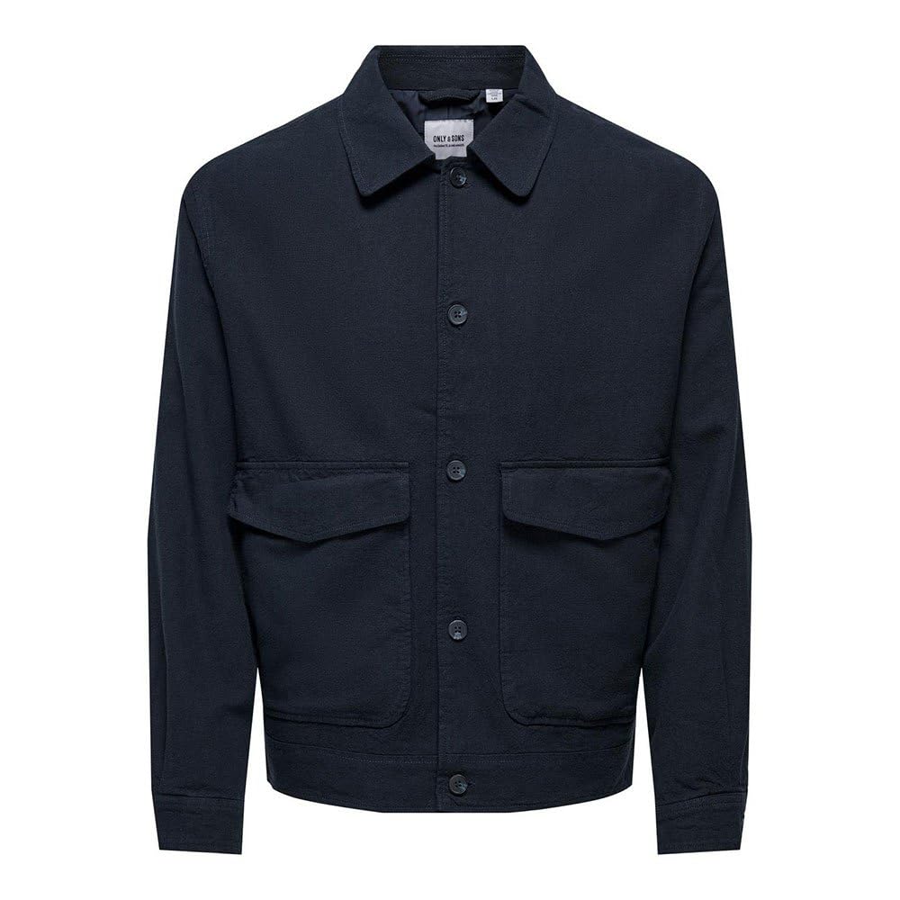 Only & Sons Eliot 0007 giacca uomo cotone lino taglia S