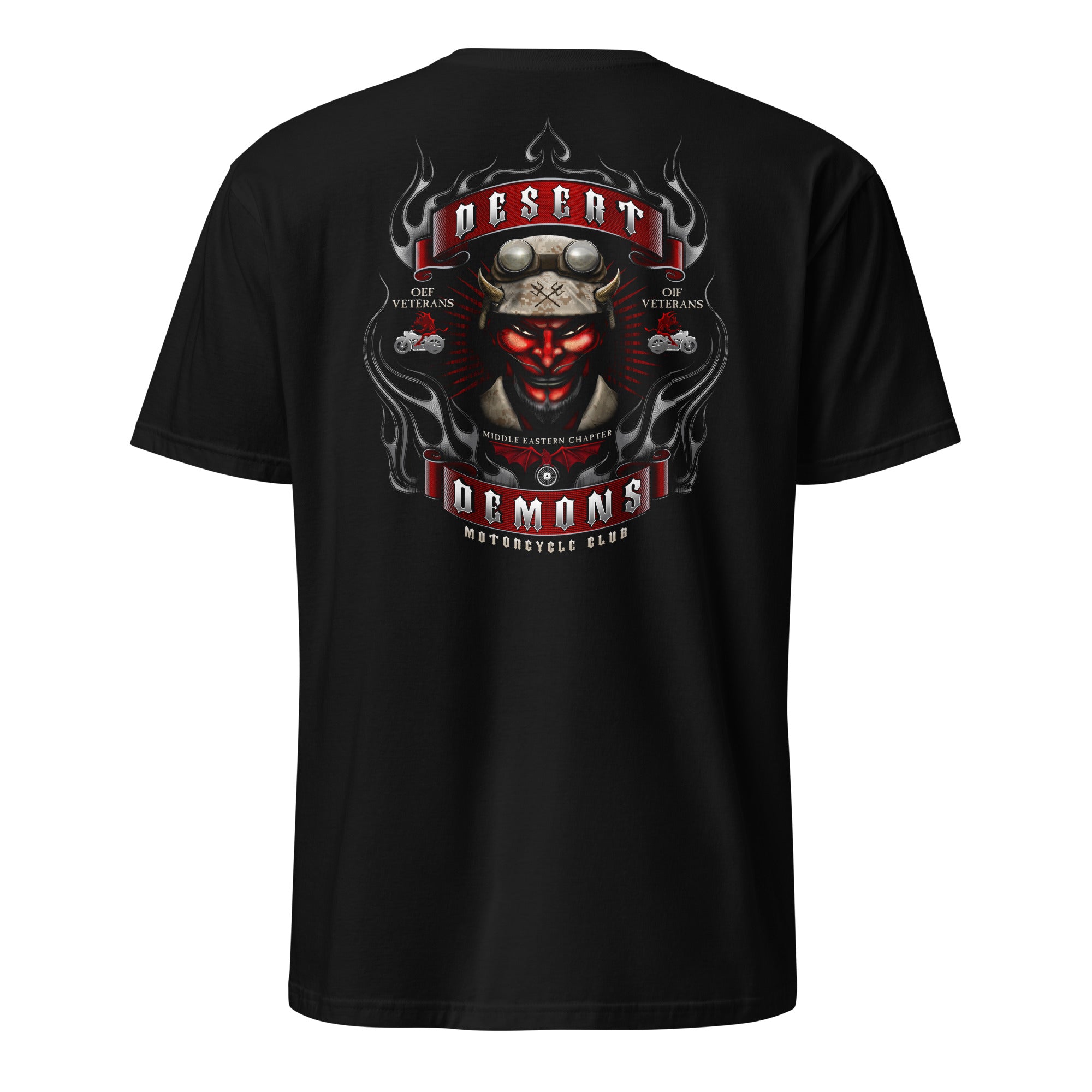 7.62 Design Desert Demons maglietta uomo cotone nera