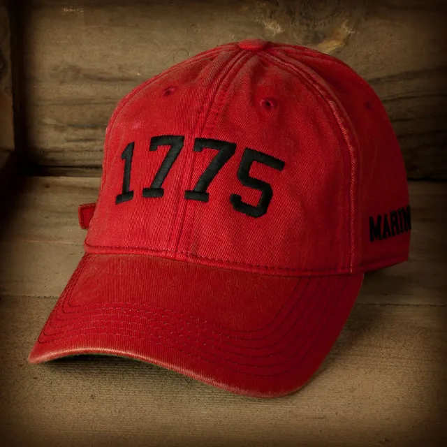 7.62 Design USMC 1775 Cappello Rosso Snapback Vintage