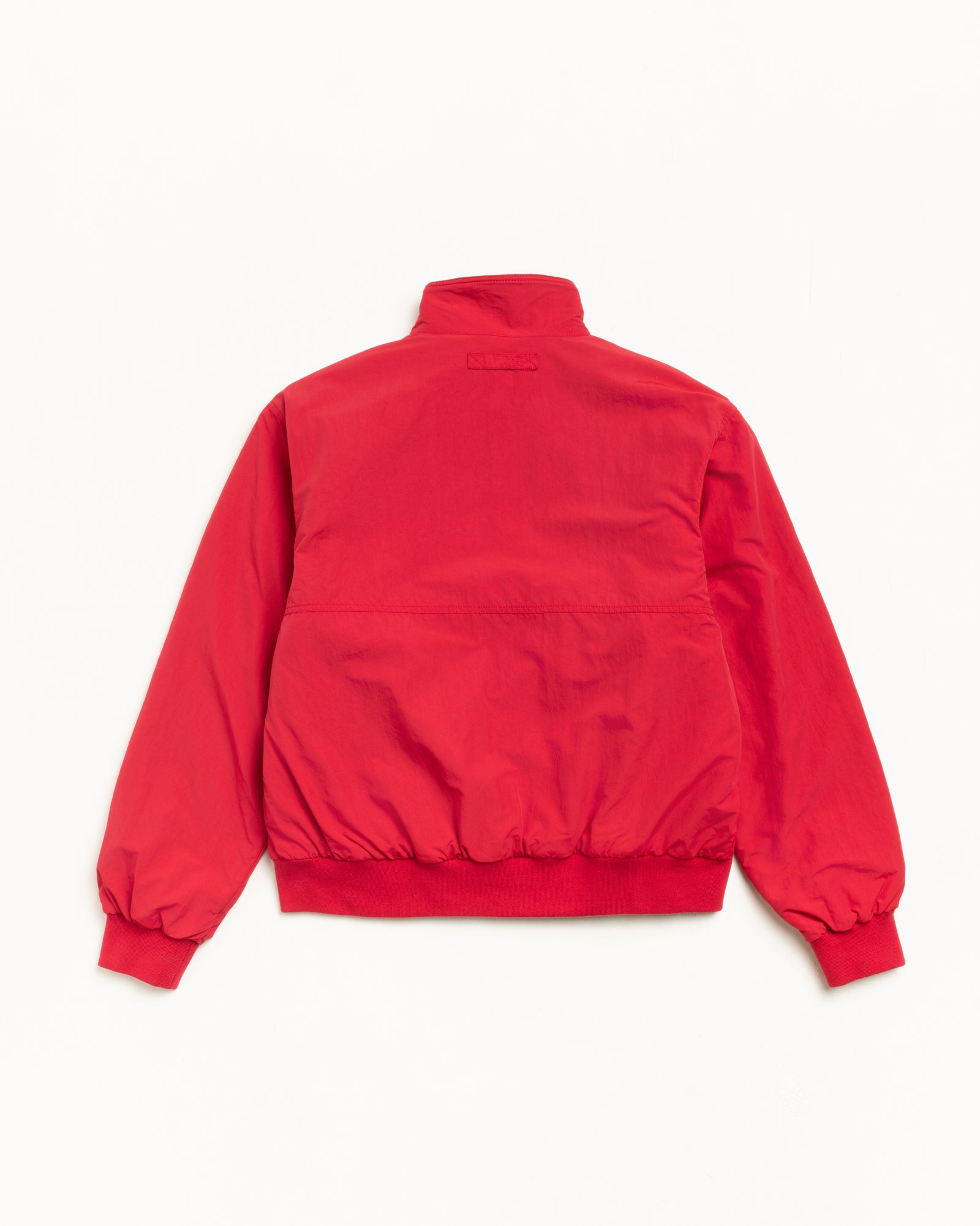 Stussy Polar Fleece Lined Jacket giacca nylon Red rossa