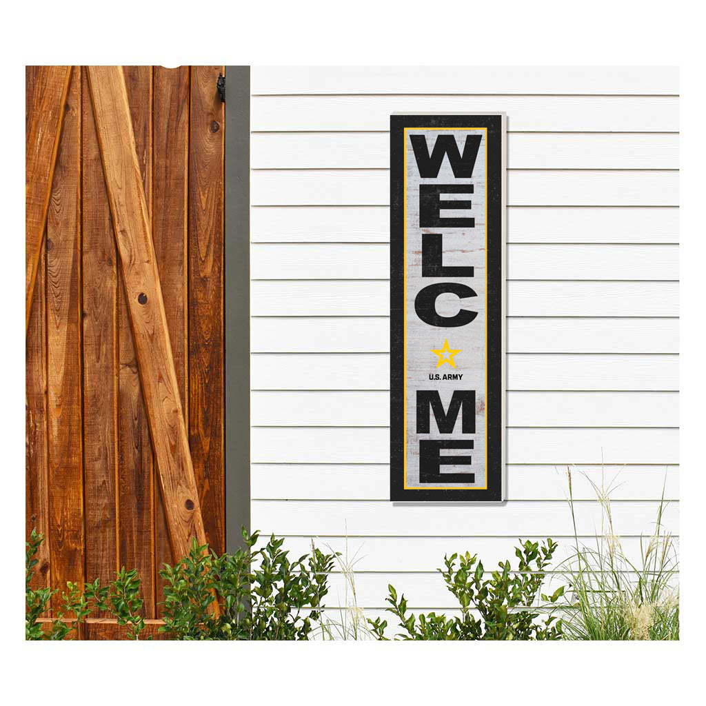7.62 Design Home Products U.S. Army Welcome insegna 10x35 PVC