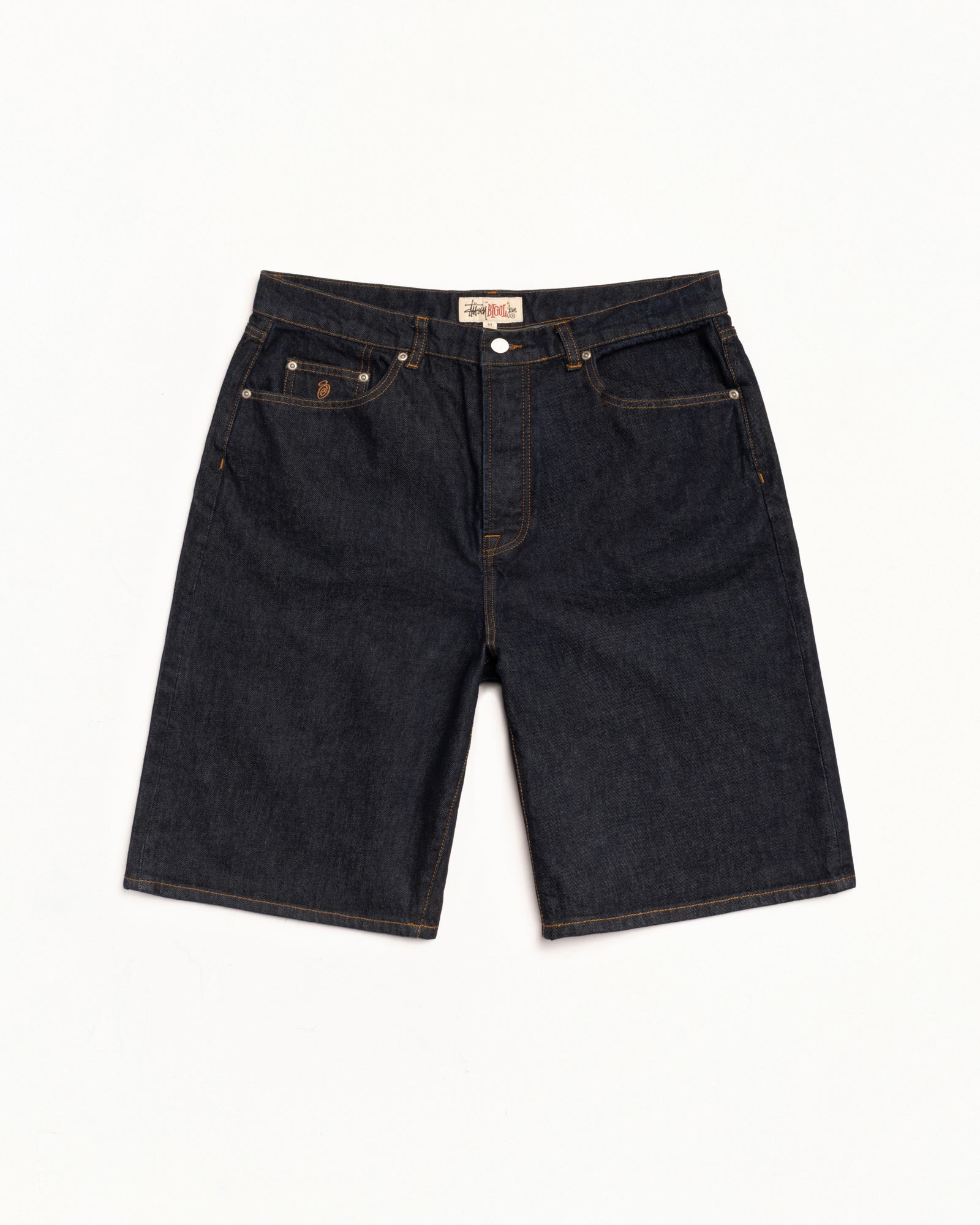 Stussy Big Ol Short bermuda denim Rinsed Indigo