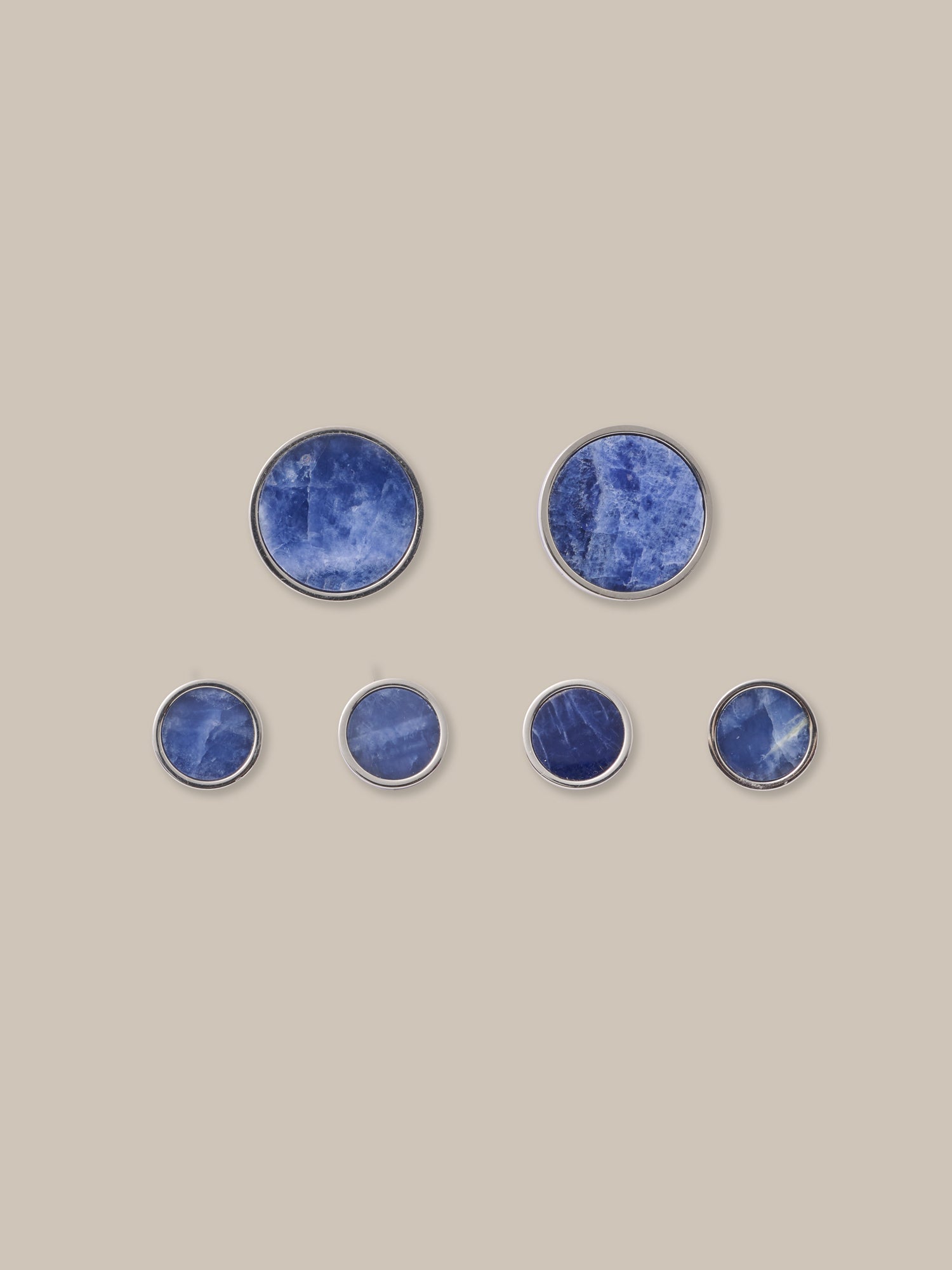 Robert Talbott Edwards Gemelli Sodalite Smalto Blu OS