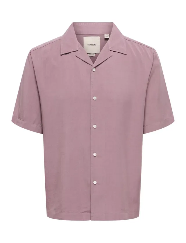 Only & Sons Onsperu Camicia Uomo Manica Lunga Grigia