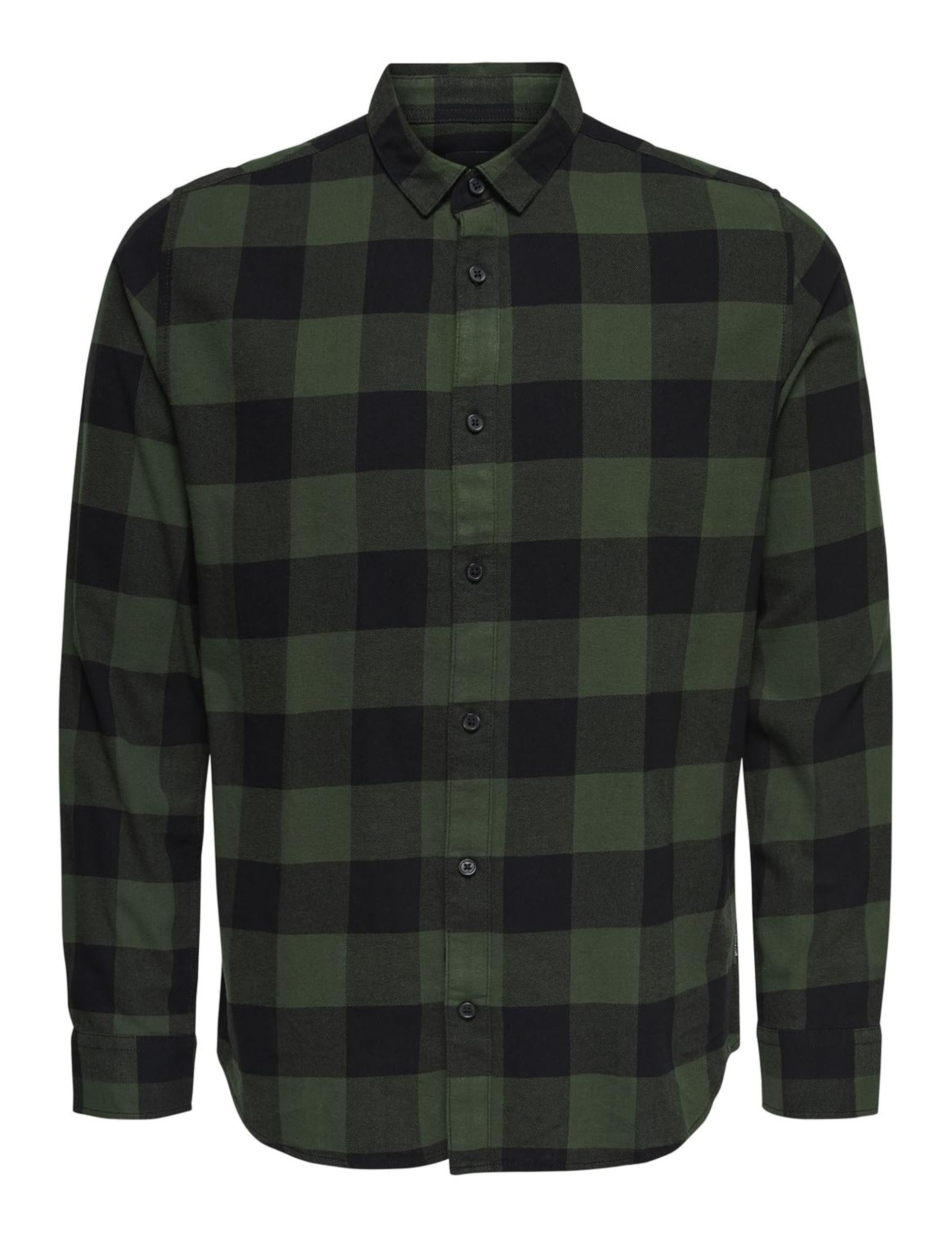 ONLY & SONS Gudmund Camicia Cabernet Maniche Lunghe