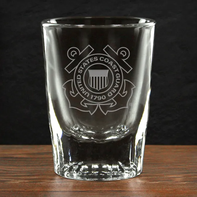 7.62 Design Drinkware US Coast Guard bicchierino shot vetro 60 ml