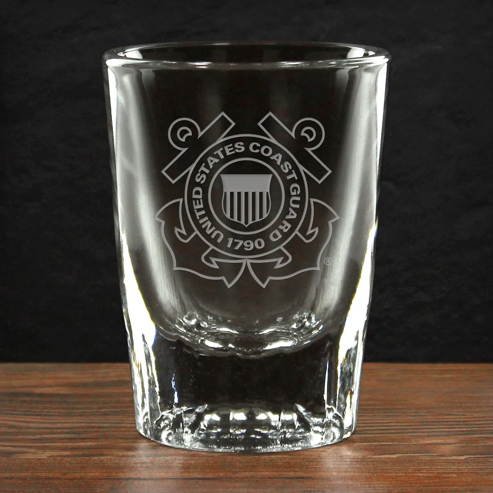 7.62 Design Drinkware US Coast Guard bicchierino shot vetro 60 ml