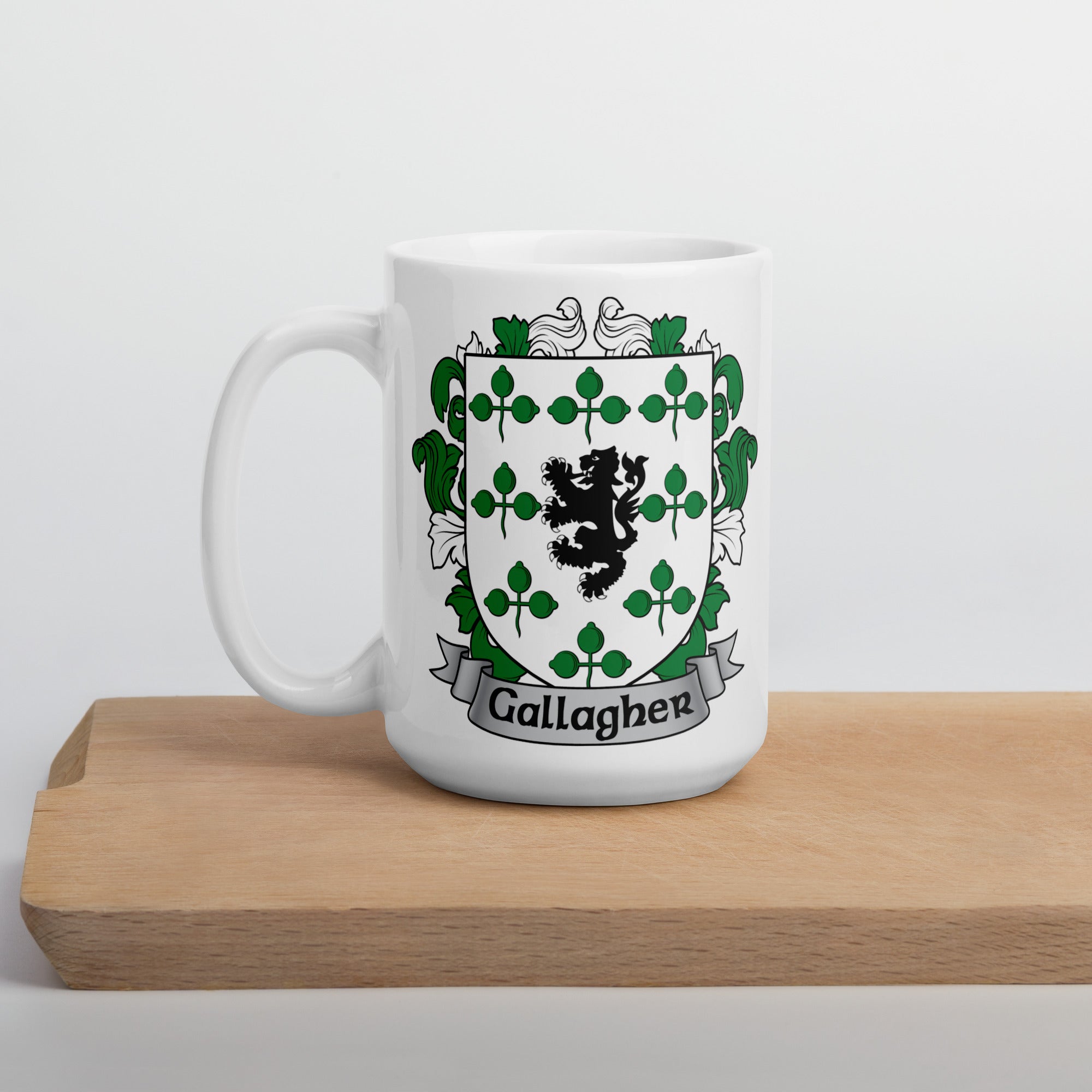 7.62 Design Gallagher Tazza Ceramica 15oz Stemma Irlandese